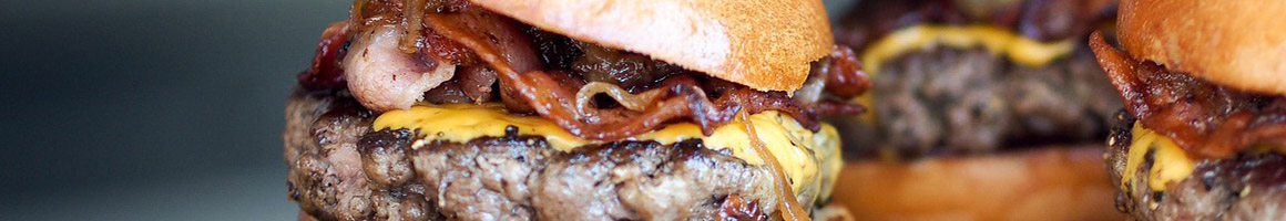 Eating American (New) Burger Colombian at Los Verdes Miami Lakes restaurant in Hialeah, FL.